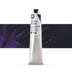 21.014 VALLEJO ACRYLIC STUDIO PERMANENT VIOLET 58ml