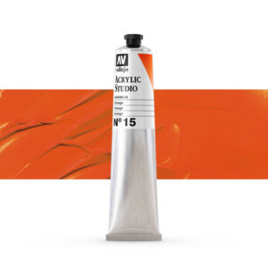 21.015 VALLEJO ACRYLIC STUDIO ORANGE 58ml