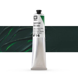 21.016 VALLEJO ACRYLIC STUDIO SAP GREEN HUE 58ml