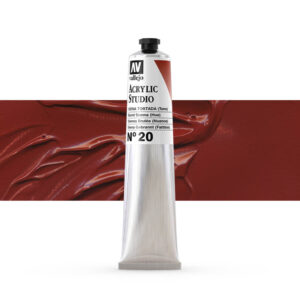 21.020 VALLEJO ACRYLIC STUDIO BURNT SIENNA HUE 58ml