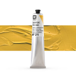 21.021 VALLEJO ACRYLIC STUDIO NAPLES YELLOW HUE 58ml