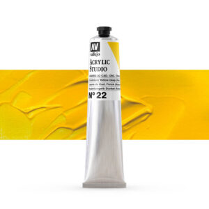 21.022 VALLEJO ACRYLIC STUDIO C. YELLOW DEEP HUE 58ml