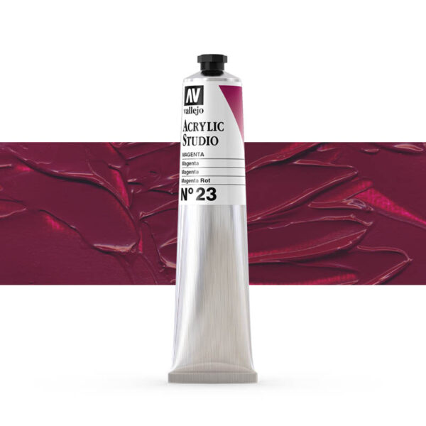 21.023 VALLEJO ACRYLIC STUDIO MAGENTA HUE 58ml
