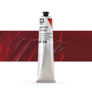 21.026 VALLEJO ACRYLIC STUDIO MADDER RED HUE 58ml