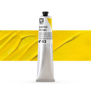 21.043 VALLEJO ACRYLIC STUDIO CAD. LIGHT YELLOW 58ml