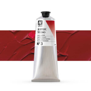 21.503 VALLEJO ACRYLIC STUDIO NAPHTOL CRIMSON 125ml