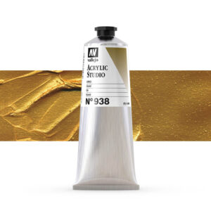 21.538 VALLEJO ACRYLIC STUDIO GOLD 125ml