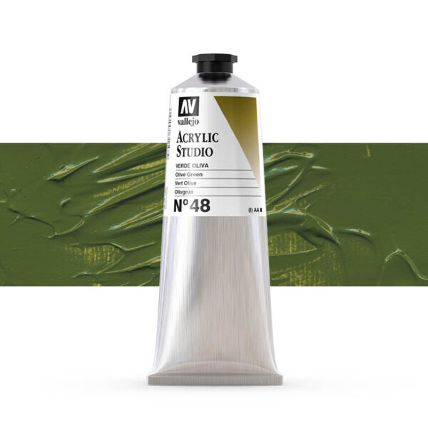 21.548 VALLEJO ACRYLIC STUDIO OLIVE GREEN 125ml
