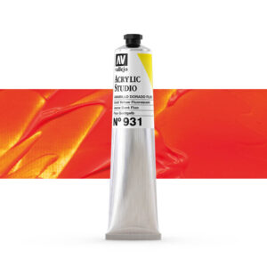 21.931 VALLEJO ACRYLIC STUDIO FLUORESCENT GOLD YELLOW 58ml