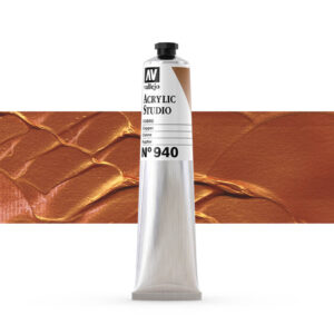 21.940 VALLEJO ACRYLIC STUDIO COPPER 58ml