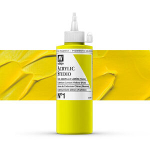 22.001 VALLEJO ACRYLIC STUDIO CAD. LEMON YELLOW HUE 200ml