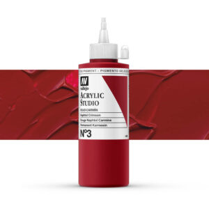 22.003 VALLEJO ACRYLIC STUDIO NAPHTOL CRIMSON 200ml