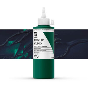 22.006 VALLEJO ACRYLIC STUDIO PHTALO GREEN 200ml
