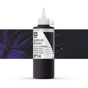 22.014 VALLEJO ACRYLIC STUDIO PERMANENT VIOLET 200ml