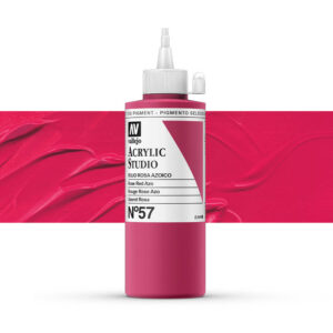 22.057 VALLEJO ACRYLIC STUDIO ROSE RED AZO 200ml