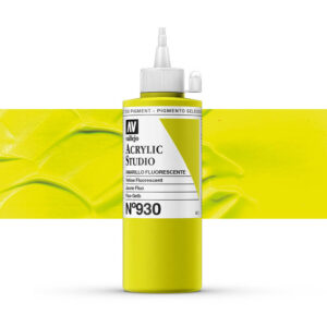 22.930 VALLEJO ACRYLIC STUDIO FLUORESCENT YELLOW 200ml