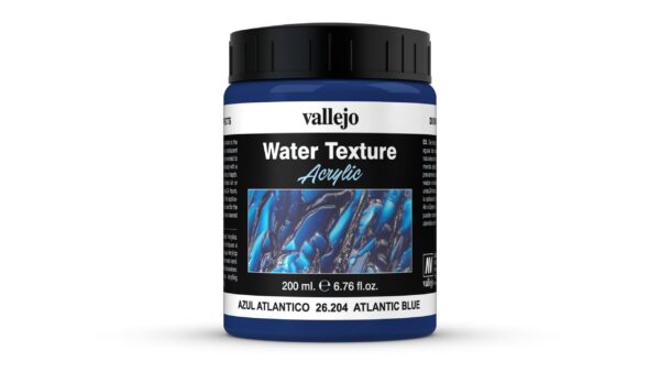 26.204 VALLEJO WATER TEXTURE ATLANTIC BLUE 200ml