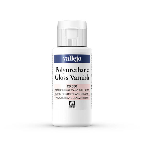 26.650 VALLEJO POLYURETHANE GLOSS VARNISH 60ml