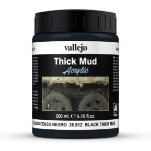 26.812 VALLEJO THICK MUD BLACK 200ml