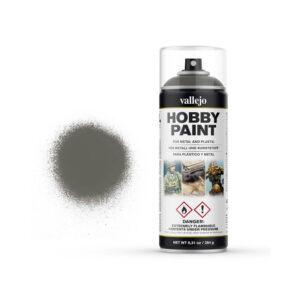 28.006 VALLEJO HOBBY PAINT SPRAY GERMAN FIELD GREY PRIMER 400ml