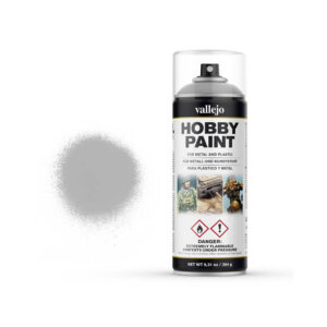 28.011 VALLEJO HOBBY PAINT SPRAY GREY PRIMER 400ml