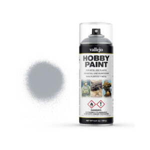 28.021 VALLEJO HOBBY PAINT SPRAY SILVER PRIMER 400ml