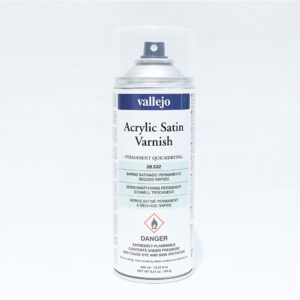 28.532 VALLEJO HOBBY PAINT SPRAY SATIN VARNISH 400ml