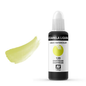 33.120 VALLEJO LIQUID WATERCOLOR CHARTREUSE 32ml