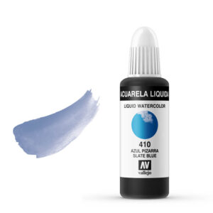 33.410 VALLEJO LIQUID WATERCOLOR SLATE BLUE 32ml