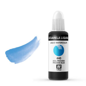 33.440 VALLEJO LIQUID WATERCOLOR PRIMARY BLUE 32ml