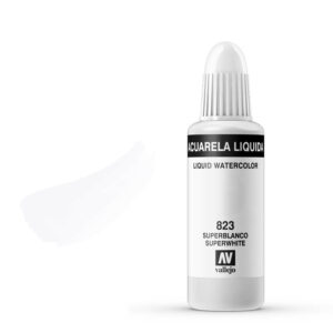33.823 VALLEJO LIQUID WATERCOLOR SUPERWHITE 32ml