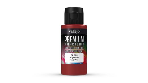 62.005 VALLEJO PREMIUM COLOR BRIGHT RED 60ml