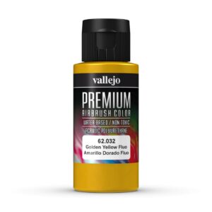 62.032 VALLEJO PREMIUM COLOR GOLDEN YELLOW FLUO 60ml