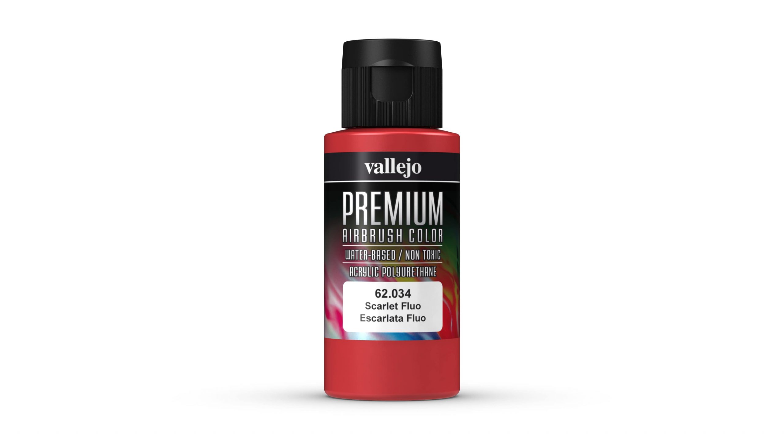 62.034 VALLEJO PREMIUM COLOR SCARLET FLUO 60ml