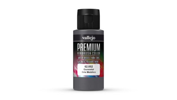 62.052 VALLEJO PREMIUM COLOR GUNMETAL 60ml