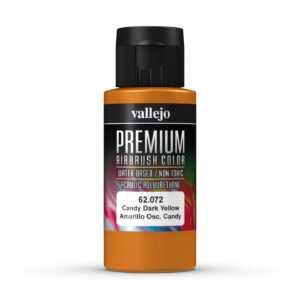 62.072 VALLEJO PREMIUM COLOR CANDY DARK YELLOW 60ml