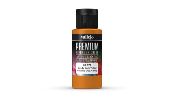 62.072 VALLEJO PREMIUM COLOR CANDY DARK YELLOW 60ml