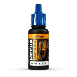 69.518 VALLEJO MECHA WEATHERING BLACK WASH 17ml