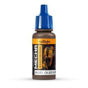 69.521 VALLEJO MECHA WEATHERING OILED EARTH WASH 17ml