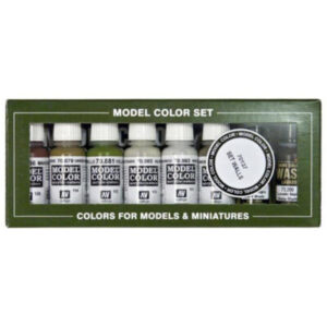 70137 VALLEJO MODEL COLOR SET- BUILDING SET 8pcs set