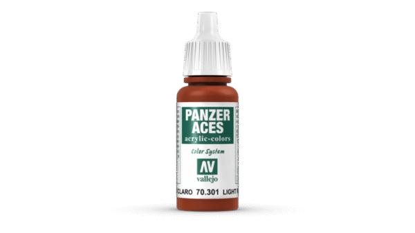 70.301 VALLEJO PANZER ACES LIGHT RUST 17ml