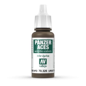 70.326 VALLEJO PANZER ACES RUSSIAN TANK CREW II 17ml
