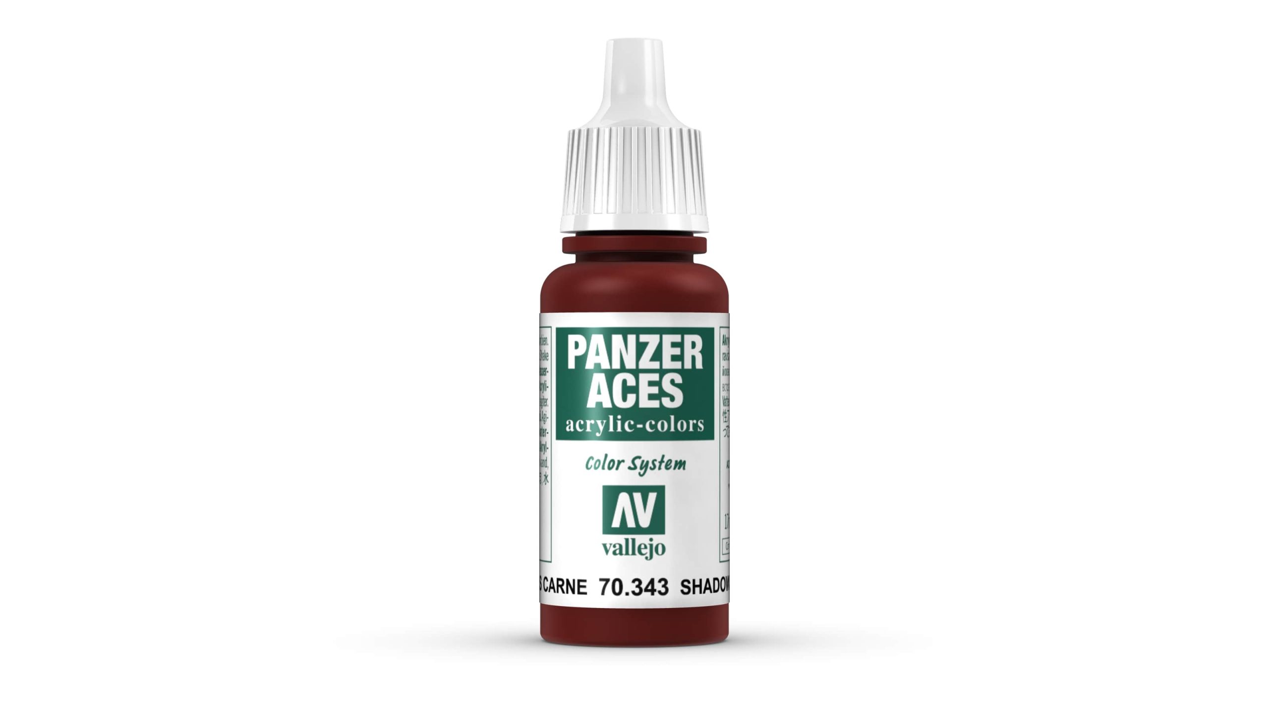 70.343 VALLEJO PANZER ACES SHADOWS FLESH 17ml