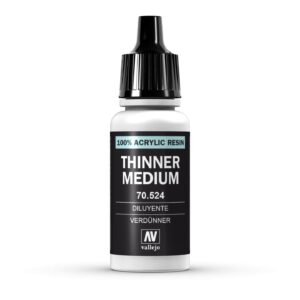70.524 VALLEJO THINNER MEDIUM 17ml