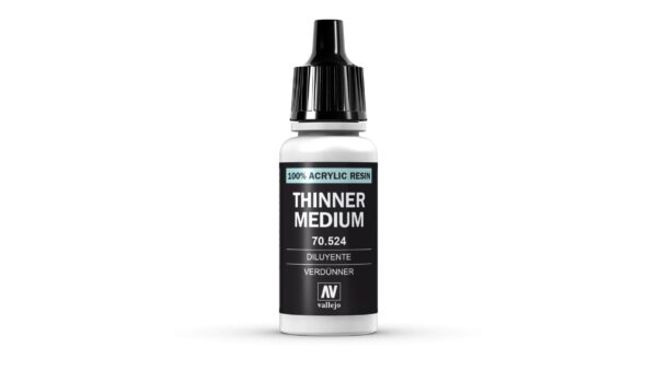 70.524 VALLEJO THINNER MEDIUM 17ml