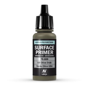 70.608 VALLEJO SURFACE PRIMER US OLIVE DRAB 17ml