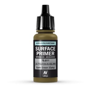 70.611 VALLEJO SURFACE PRIMER EARTH GREEN EARLY 17ml