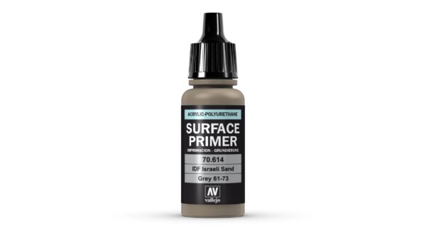70.614 VALLEJO SURFACE PRIMER IDF ISRAELI SAND GREY 17ml