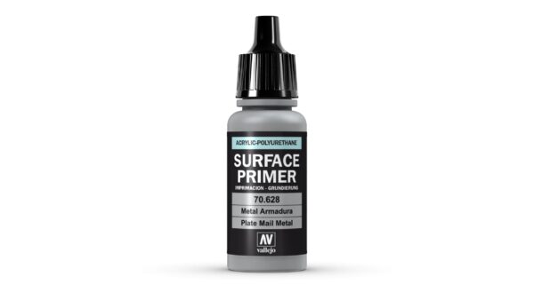 70.628 VALLEJO SURFACE PRIMER PLATE MAIL METAL 17ml