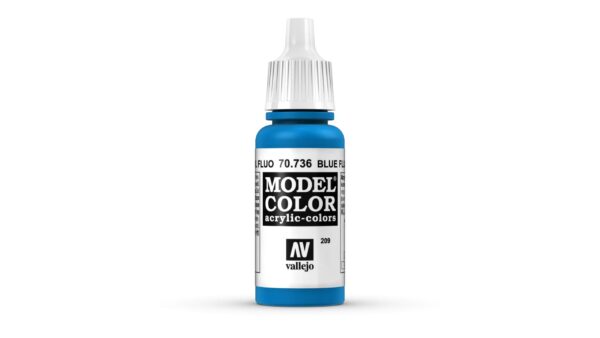 70.736 VALLEJO MODEL COLOR BLUE FLUO 17ml